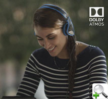 Окружающий звук нового поколения Dolby Atmos® через наушники смартфонов и интернет планшетов
