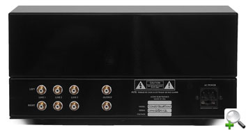 AE by Cary Audio Constellation Tube Preamplifier back