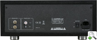 Luxman  CD- D-30u back