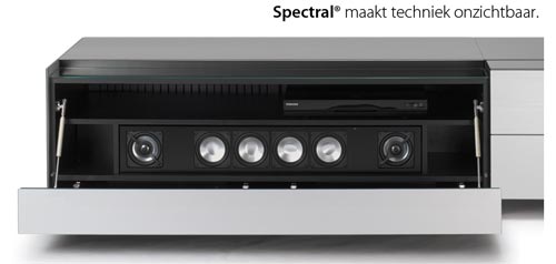 ТВ-мебели Spectral с блочной акустикой объемного звука