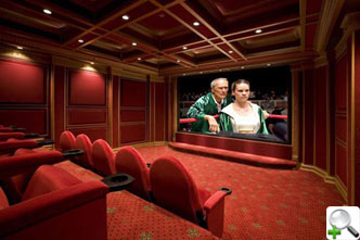 Варианты встроенных домашних кинотеатров премиум класса – рис.2 