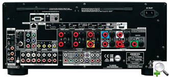 A/V ������� Onkyo TX-NR838 back