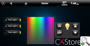 ��������� ���������� Control4 ������� Philips Hue