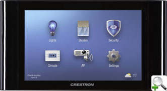 Crestron TSCW-730 black