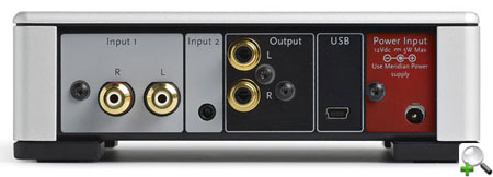 Meridian Prime Headphone Amplifier USB/DAC back