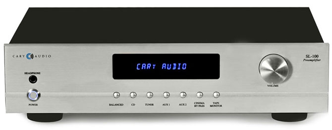 ��������������� ��������� Cary Audio SL-100 � ����������� �������