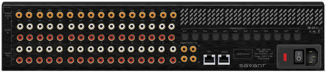 Savant SmartAudio SSA-3220 back