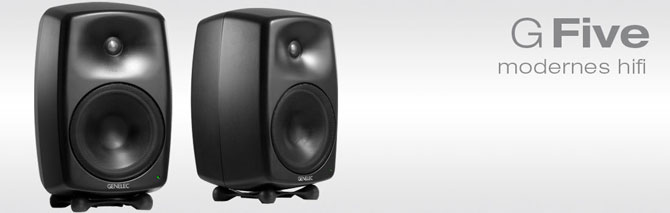 Genelec G Five  modernes HiFi