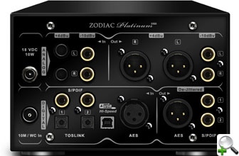 Antelope Zodiac Platinum back