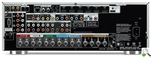 AV-������� Marantz SR5008 back