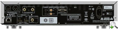 Marantz UD7007 back
